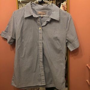 short sleeve button down. Banana Republic